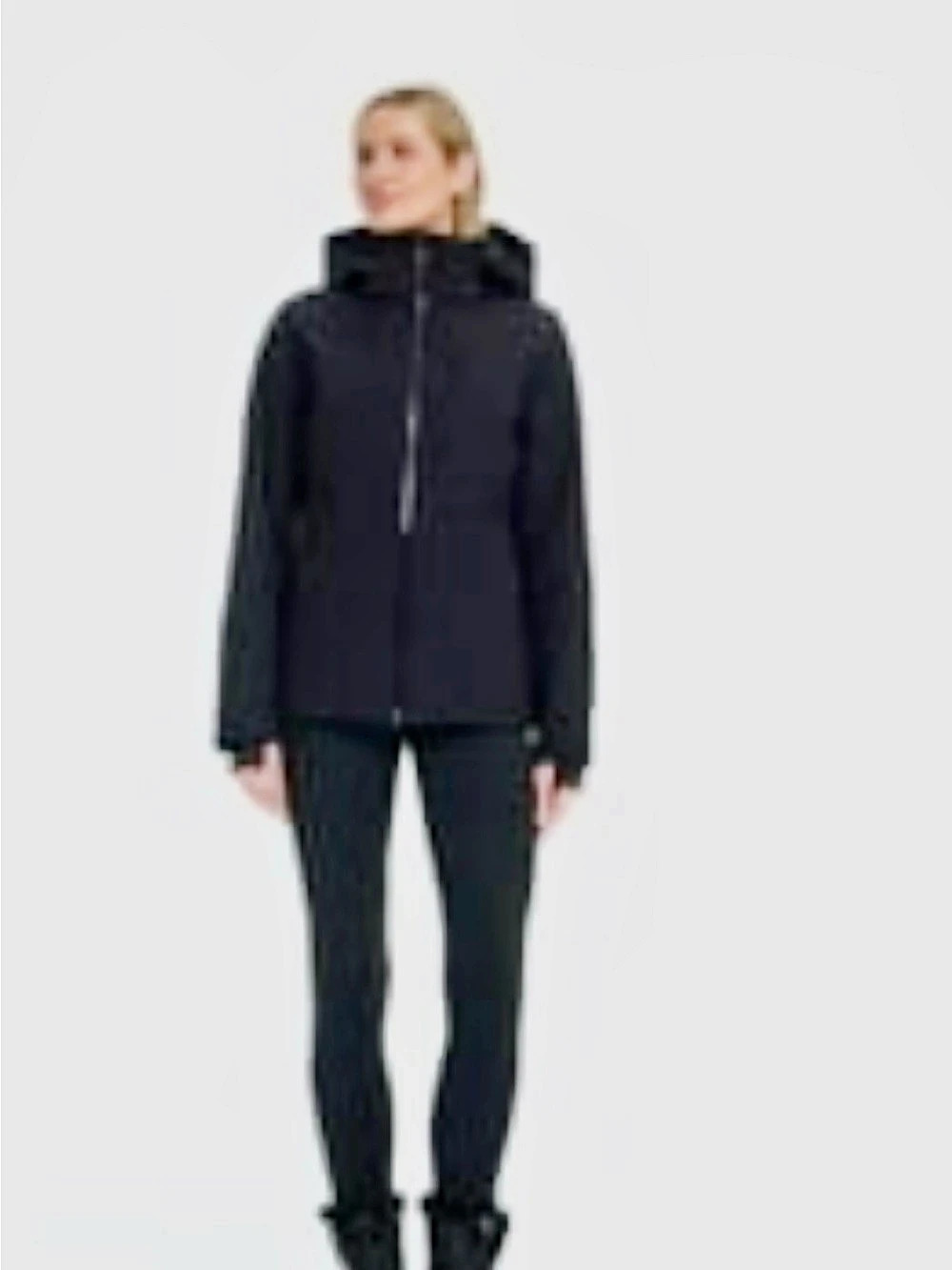 Reebok Women's Black Ski Jacket Large NWT